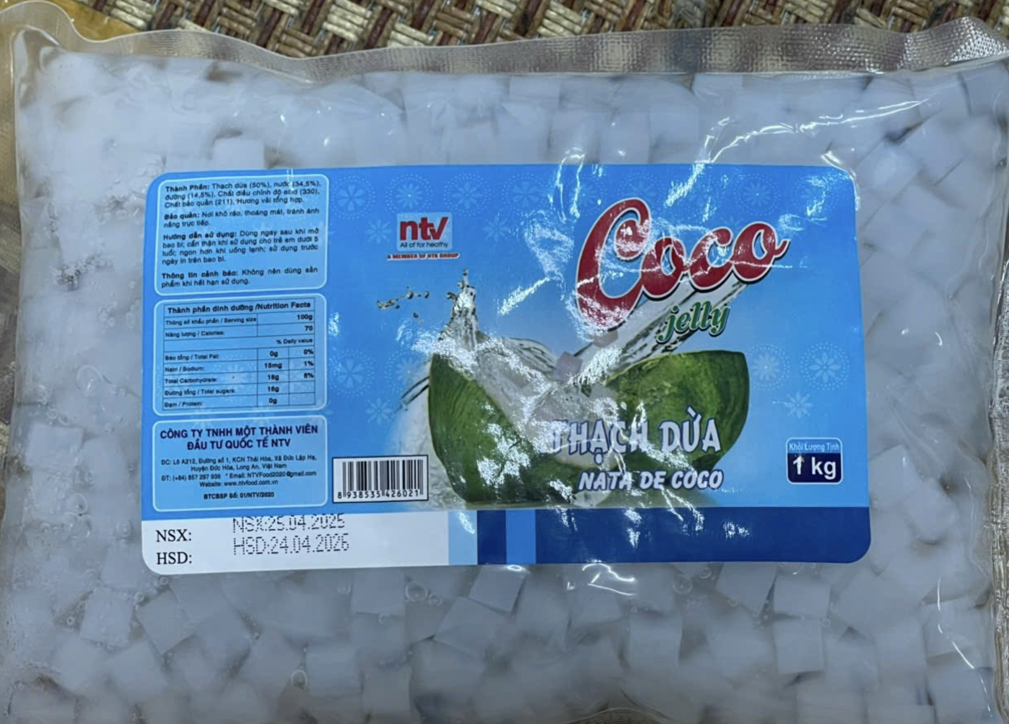 Thạch dừa CoCo 1kg